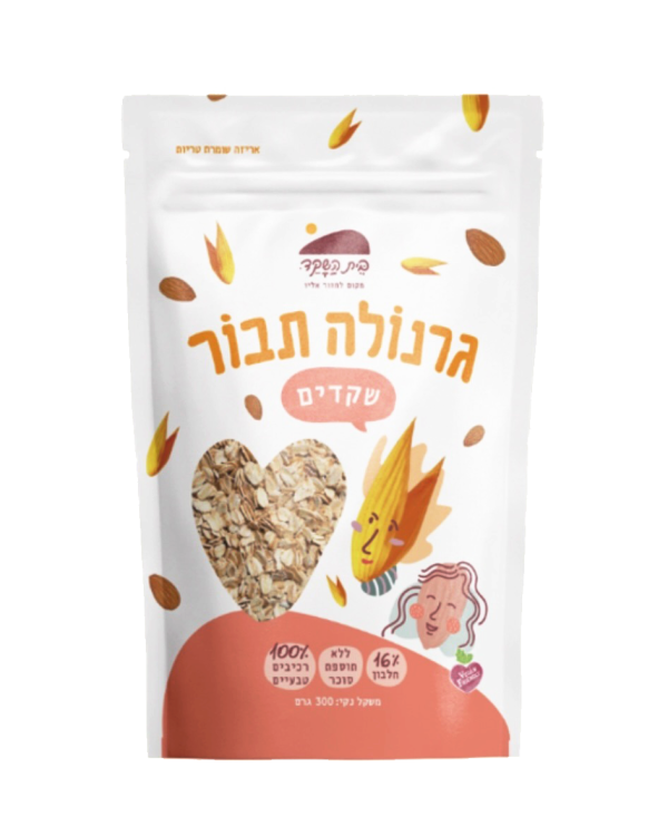 גרנולה שקדים